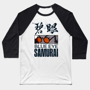 Mizu Eyes - Blue Eye Samurai Baseball T-Shirt